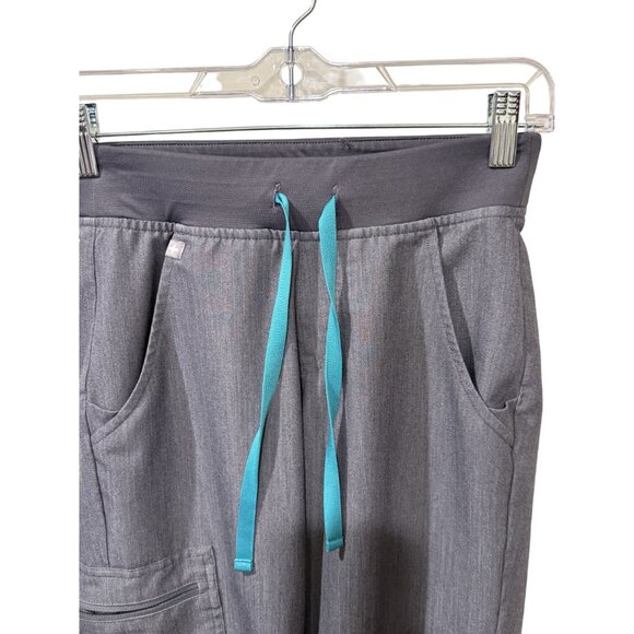 Figs Technical Collection XS Top XXS Zamora Joggers Charcoal Gray Scrub Grapite - Picture 5 of 7